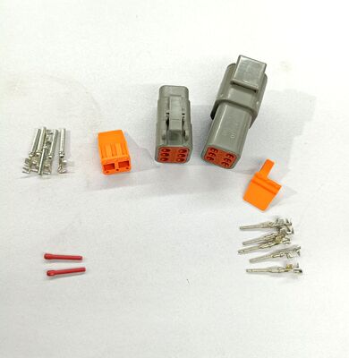Αγορά 105329GT 105328GT Genie Scissor Lift Parts Deutsch 6 Pin Connector Kit με θήκη ηλεκτρονική κατασκευή